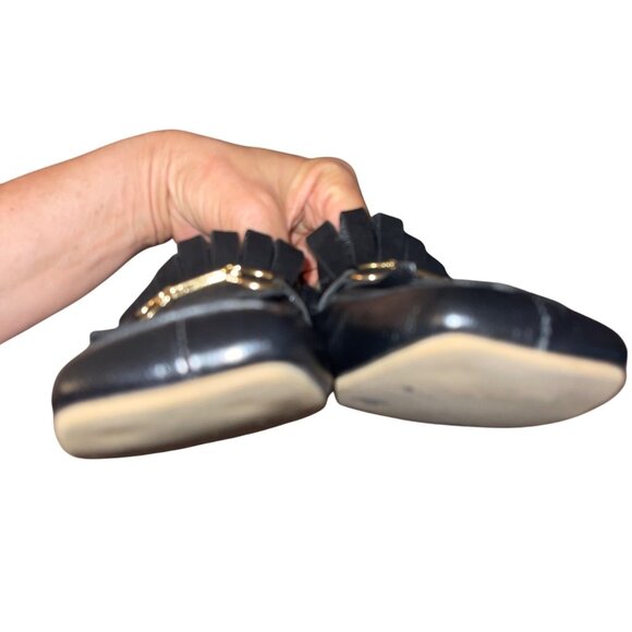 Stivali Womens Loafers  Size 9.5 Black New York Divinity Leather Casual - Picture 9 of 15